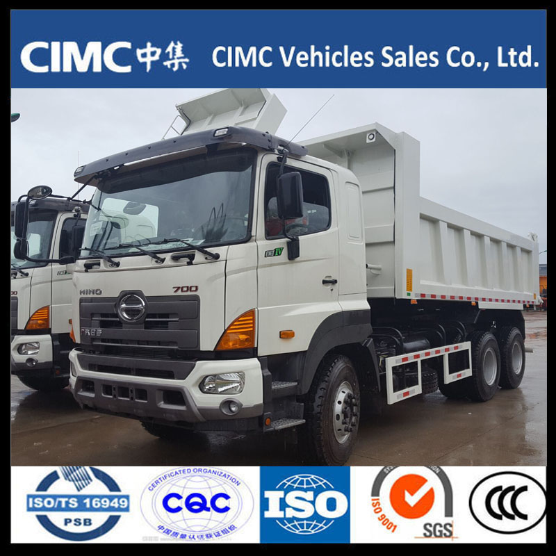 China Hino 700 6*4 350HP Dump Truck